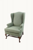 Queene Anne Wingback Chair