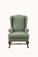 Queene Anne Wingback Chair