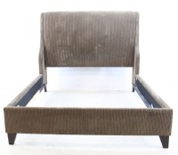 Olive Corduoroy Queen Bed