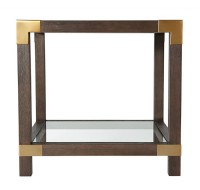 Textured Beech Side Table