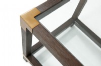 Textured Beech Side Table