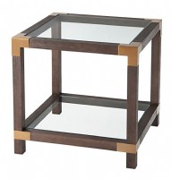 Textured Beech Side Table