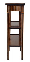 RUSTIC HONEY FINISH CONSOLE TABLE
