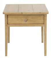 Elden Distressed Pine End Table