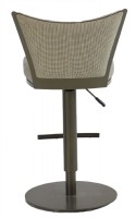 Brown Metal Framed Upholstered Seat Bar/Counter St