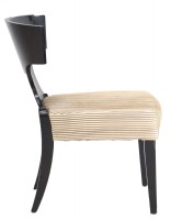 Wooden Framed Upholstered Armchair