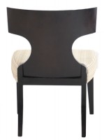Wooden Framed Upholstered Armchair