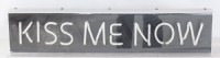 "Kiss Me Now" Neon Light