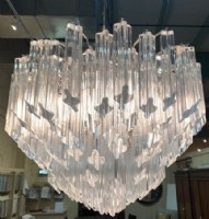 Mid Century Modern Murano Chandelier