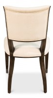 Cream Upholstered Dining Chairs