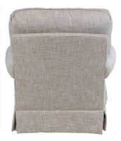 Grey Textured Swivel Chair