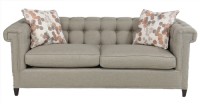 Taupe Fabric Sofa