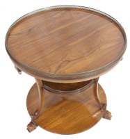 Three Tier Mahogany Table