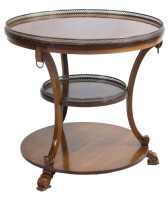 Three Tier Mahogany Table