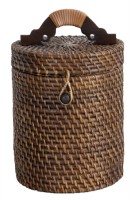 Woven Basket With Handle