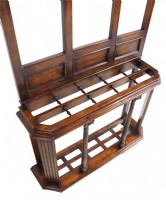 Tall Wooden Coat Rack and Umbrella Stand