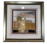 Multicolor Abstract Print- Nicely Framed