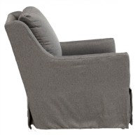 Upholstered Swivel Glider Chair