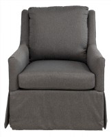 Upholstered Swivel Glider Chair
