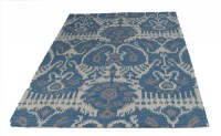Abstract Wool Area Rug