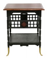 Ornate Wooden Occasional Table