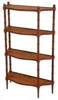 Regency Style Mahogany Etagere