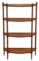 Regency Style Mahogany Etagere