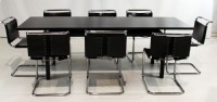 LC6 LC6 Dining Table in Black Ash