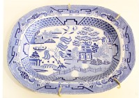 Blue & White Porcelain Tray