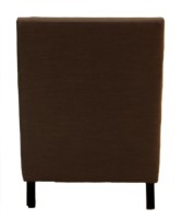 Light Brown Upholstered Arm Chair