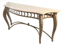 Marble Top Console Table
