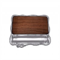 Rope Cheese Board, Dark Wood Insert NE