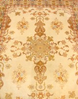 Silk & Wool Persian Area Rug