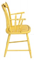 White Hitchcock Desk Chair