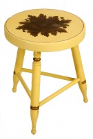 White Stable Stool