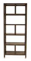 Grey Wooden Etagere