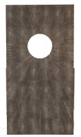 Rectangular Leather Shagreen Wall Mirror