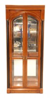 Wood and Glass Curio Cabinet