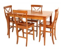 Cherry Counter Height Table & Chairs