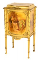 Gold Hand Painted Chest