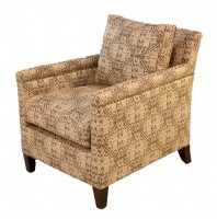 Upholstered Armchair With Nailhead Trim