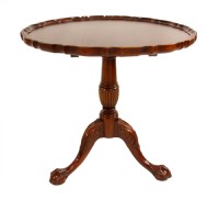 Mahogany Tilt Top Table