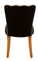 Set of 10 Scalloped Back Dining Chairs
