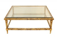 Glass Cocktail Table