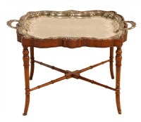 Silver Plated Occasional Table