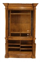 Distressed Cognac Wooden Hutch