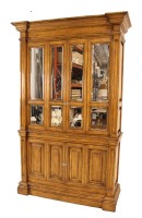 Distressed Cognac Wooden Hutch