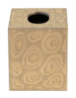 Hand Enameled Tissue Box Cover