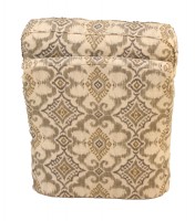 Upholstered Track Arm Swivel Chair