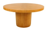 Whitewashed Round Oak DIning Set